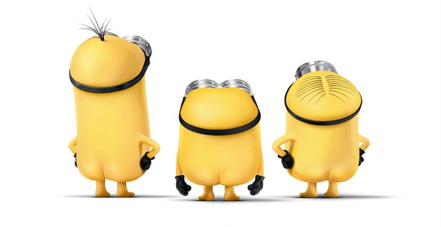 Minions movie Minions with no pants who believe they're missing something