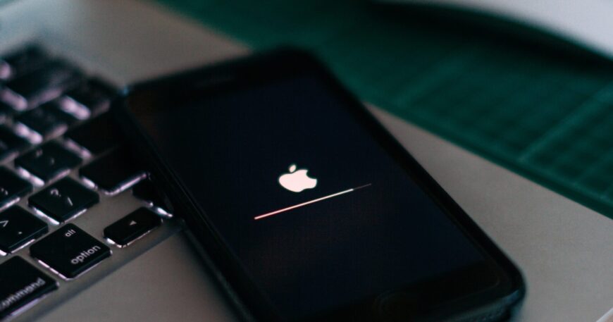 iPhone charging on MacBook